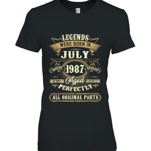 Legends Were Born In July 1987 35Th Birthday Gifts For Men