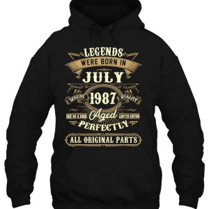 Legends Were Born In July 1987 35Th Birthday Gifts For Men 3