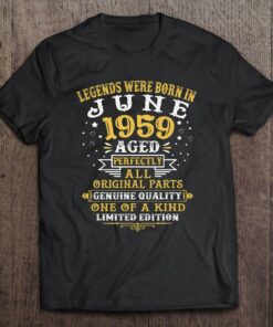 Legends Were Born In June 1959 64 Years Old 64Th Birthday 1