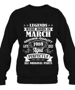 Legends Were Born In March 1989 34Th Birthday For Men Women 3 Legends Were Born In March 1989 34Th Birthday For Men Women 4