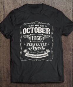 Legends Were Born In October 1966 Classic 56Th Birthday 1