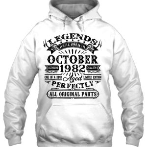 Legends Were Born In October 1982 41 Years Old Gift For Men 3