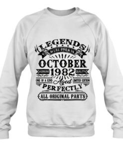 Legends Were Born In October 1982 41 Years Old Gift For Men 4