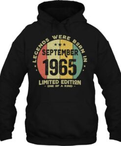 Legends Were Born In September 1965 Vintage 58Th Birthday 3