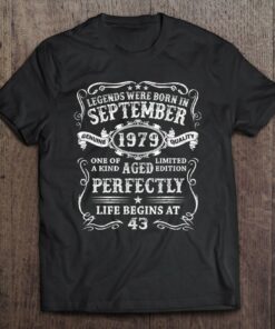 Legends Were Born In September 1979 44Th Birthday Gifts 1