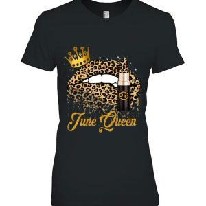 Leopard Lips June Queen Birthday Cancer Gifts Women