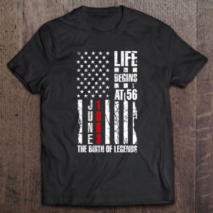 Life Begins At 60 June 1963 American Flag 60Th Birthday