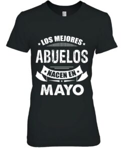 Los Mejores Abuelos Nacen En Mayo Birthday Shirt Gift 2