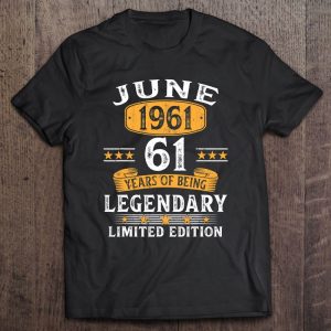 Made In 1961 61 Years Old Gift June 1961 61St Birthday Gifts