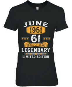 Made In 1961 61 Years Old Gift June 1961 61St Birthday Gifts 1 Made In 1961 61 Years Old Gift June 1961 61St Birthday Gifts 2