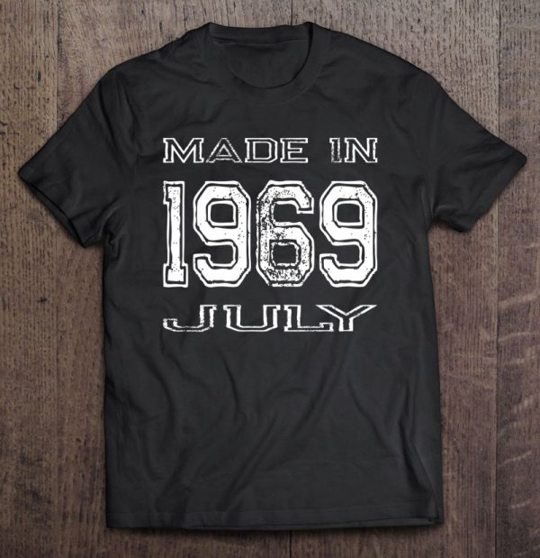 Made In 1969 July – Vintage 54Th Birthday Gift Born In July
