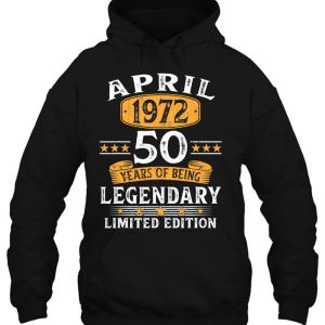 Made In 1972 50 Years Old Gift April 1972 50Th Birthday Gifts 3