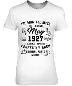 Man Myth Legend May 1927 95Th Birthday Gift 95 Years Old 2