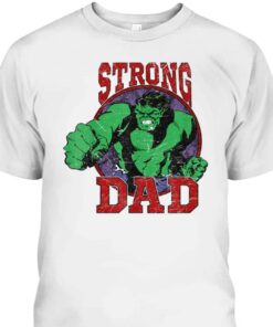 Marvel Hulk Father's Day T-Shirt Strong Dad Gift For Dad From Son 1 Marvel Hulk Fathers Day T Shirt Strong Dad Gift For Dad From Son 2