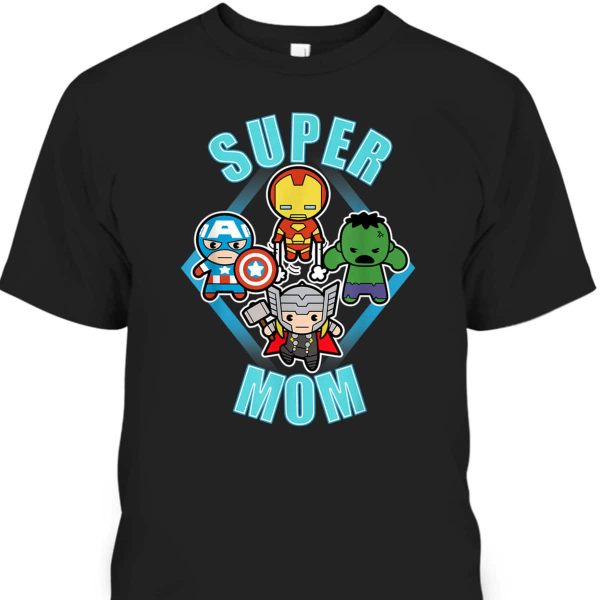 Marvel Mother’s Day T-Shirt Super Mom Gift
