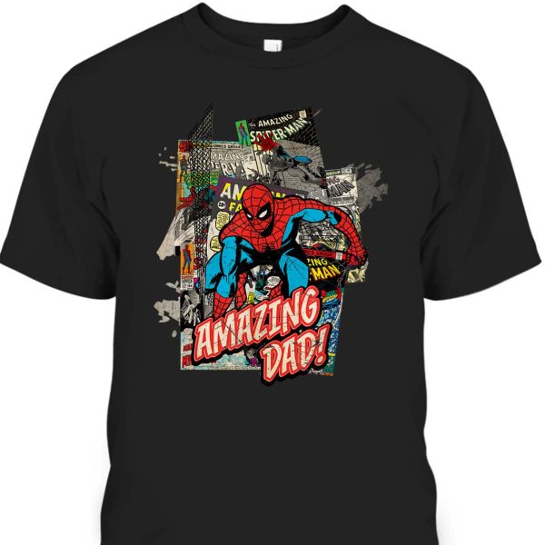 Marvel Spider-Man Amazing Dad Father’s Day T-Shirt