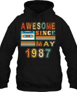 May 1987 36 Years Old 36Th Birthday Cassette Tape Gift 3