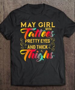 May Girl Tattoos Pretty Eye Thick Thighs Tattoo 1