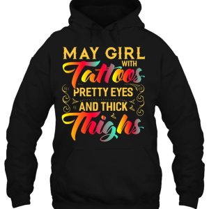 May Girl Tattoos Pretty Eye Thick Thighs Tattoo 3