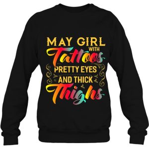 May Girl Tattoos Pretty Eye Thick Thighs Tattoo 4