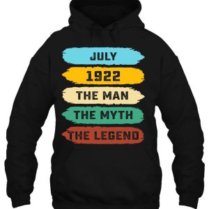 Mens Man Myth Legend July 1922 100Th Birthday Gift 100 Yrs Old 3