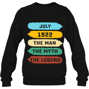 Mens Man Myth Legend July 1922 100Th Birthday Gift 100 Yrs Old 4