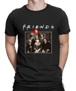 Michael Myers Halloween Friends Jason Horror Scary Movies T-Shirt 1 Michael Myers Halloween Friends Jason Horror Scary Movies T Shirt 2
