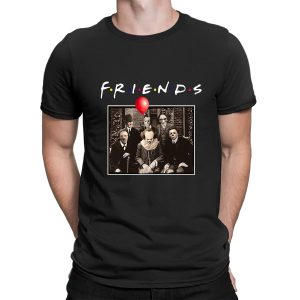 Michael Myers Halloween Friends Jason Horror Scary Movies T-Shirt