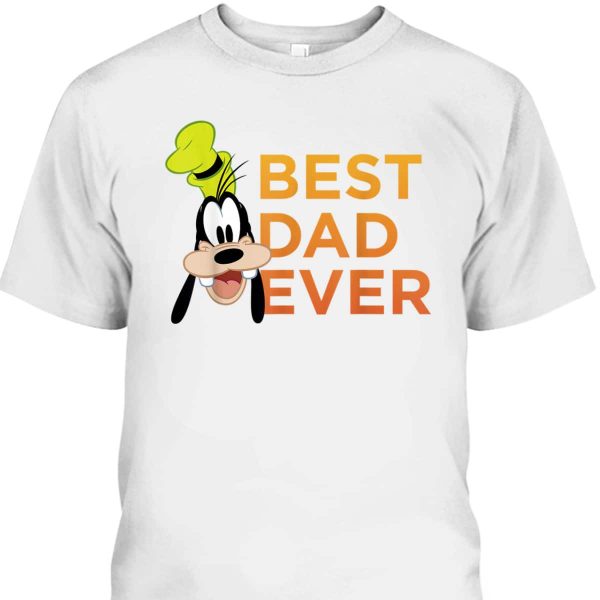 Mickey Goofy Father’s Day T-Shirt Best Dad Ever Gift For Disney Lovers