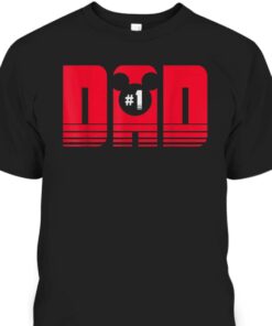Mickey Mouse Dad Fathers Day T Shirt Gift For Disney Lovers 1