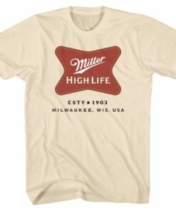 Miller High Life T Shirt Beer Logo 1