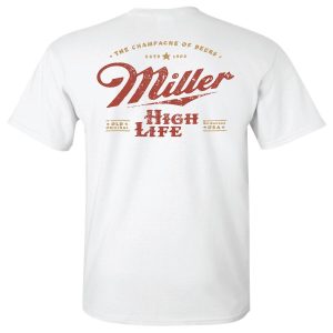 Miller High Life T-Shirt The Champagne Of Beers For Beer Drinkers