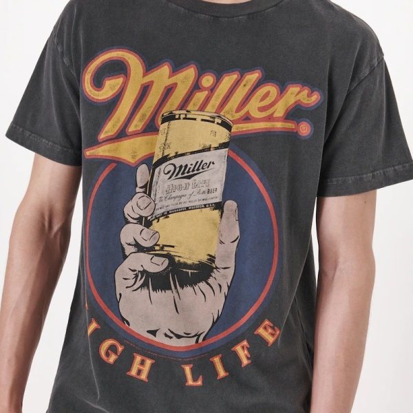 Miller High Life Vintage T-Shirt Beer Lovers Gift