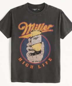 Miller High Life Vintage T-Shirt Beer Lovers Gift 1 Miller High Life Vintage T Shirt Beer Lovers Gift 2