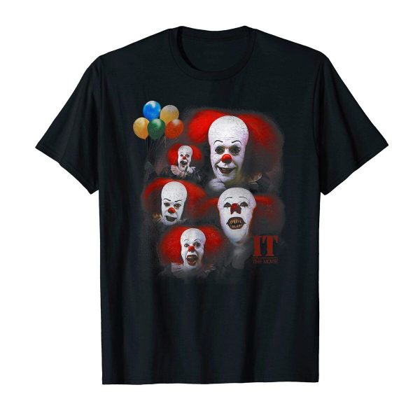 Mini Series Many Faces of Pennywise T-Shirt