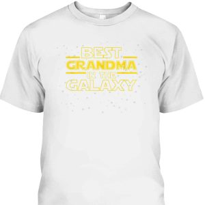 Mother’s Day T-Shirt Best Grandma In The Galaxy Gift For Mother In Law