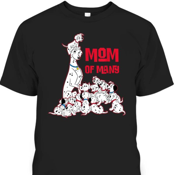 Mother’s Day T-Shirt Disney 101 Dalmatians Perdita Mom Of Many