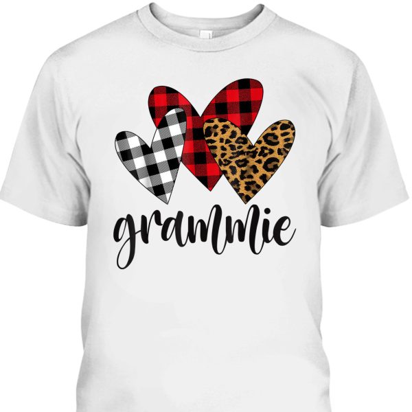 Mother’s Day T-Shirt Grammie Lover Gift For Mom From Daughter