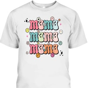 Mother’s Day T-Shirt Retro Groovy Mama