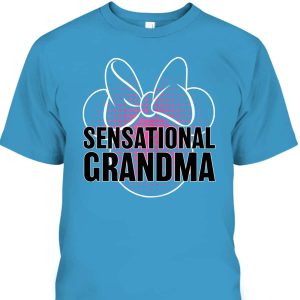 Mothers Day T Shirt Sensational Grandma Mickey Mouse Gift For Mom 3