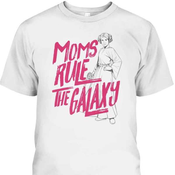 Mother’s Day T-Shirt Star Wars Moms Rule The Galaxy