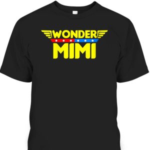 Mothers Day T Shirt Wonder Mimi Gift For Mom Grandma 1