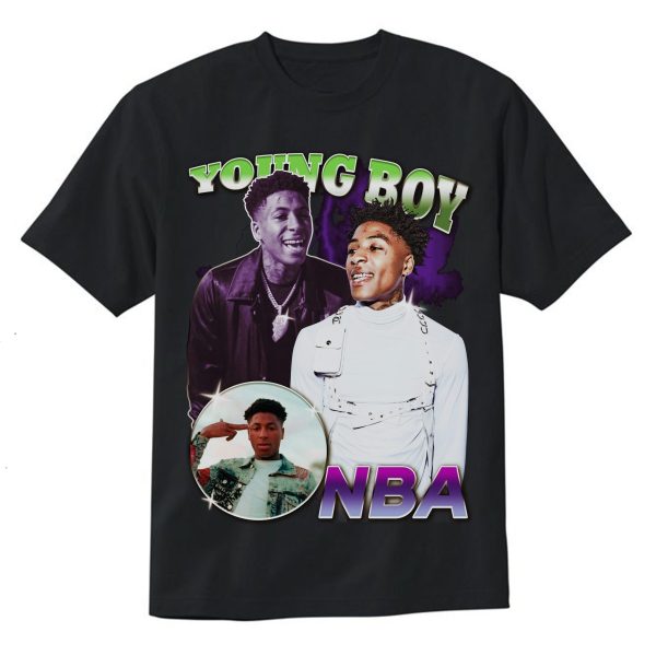 NBA Young Boy Vintage Style T-Shirt