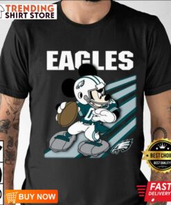 NFL Philadelphia Eagles Mickey Mouse T Shirt 1
