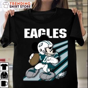 NFL Philadelphia Eagles Mickey Mouse T Shirt 3