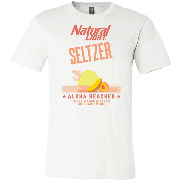 Natural Light Seltzer Aloha Beaches Shirt