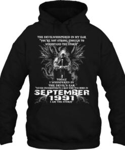 Never Underestimate A Man Born In September 1991 I Am The Storm 3
