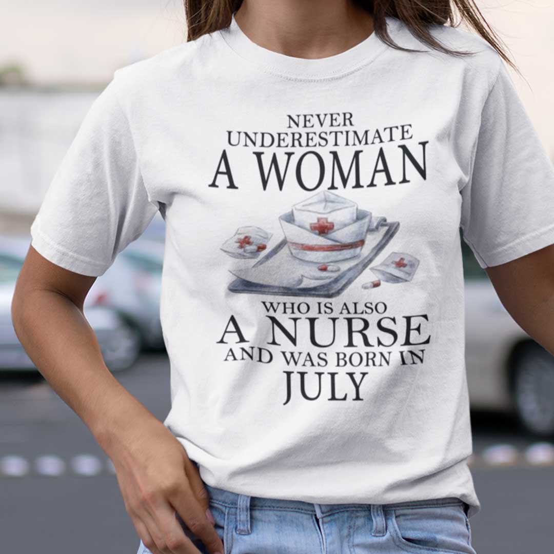 Addiction Nurse T-shirt Never Underestimate A Woman Who Is Also An Addiction  Nurse Womens T-Shirt Black