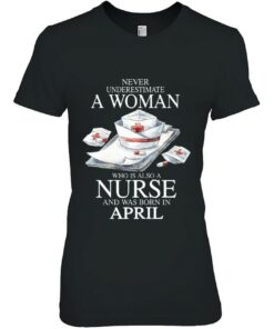 Never Underestimate A Woman Who Is Also A Nurse April 2