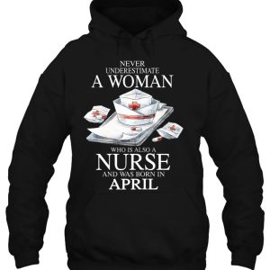 Never Underestimate A Woman Who Is Also A Nurse April 3